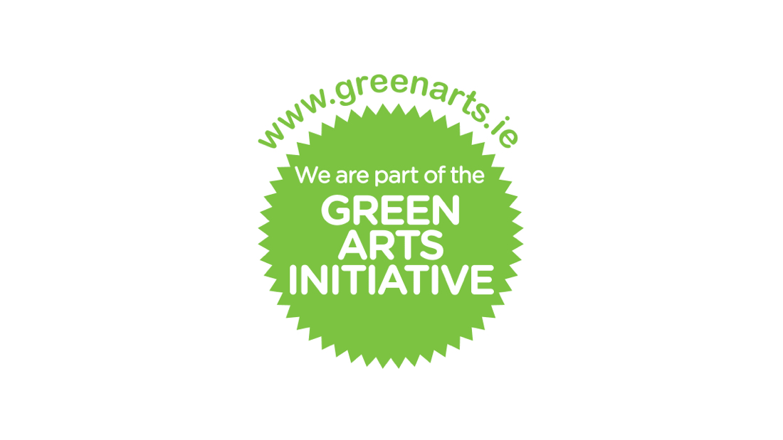 We are part of the Green Arts Initiative