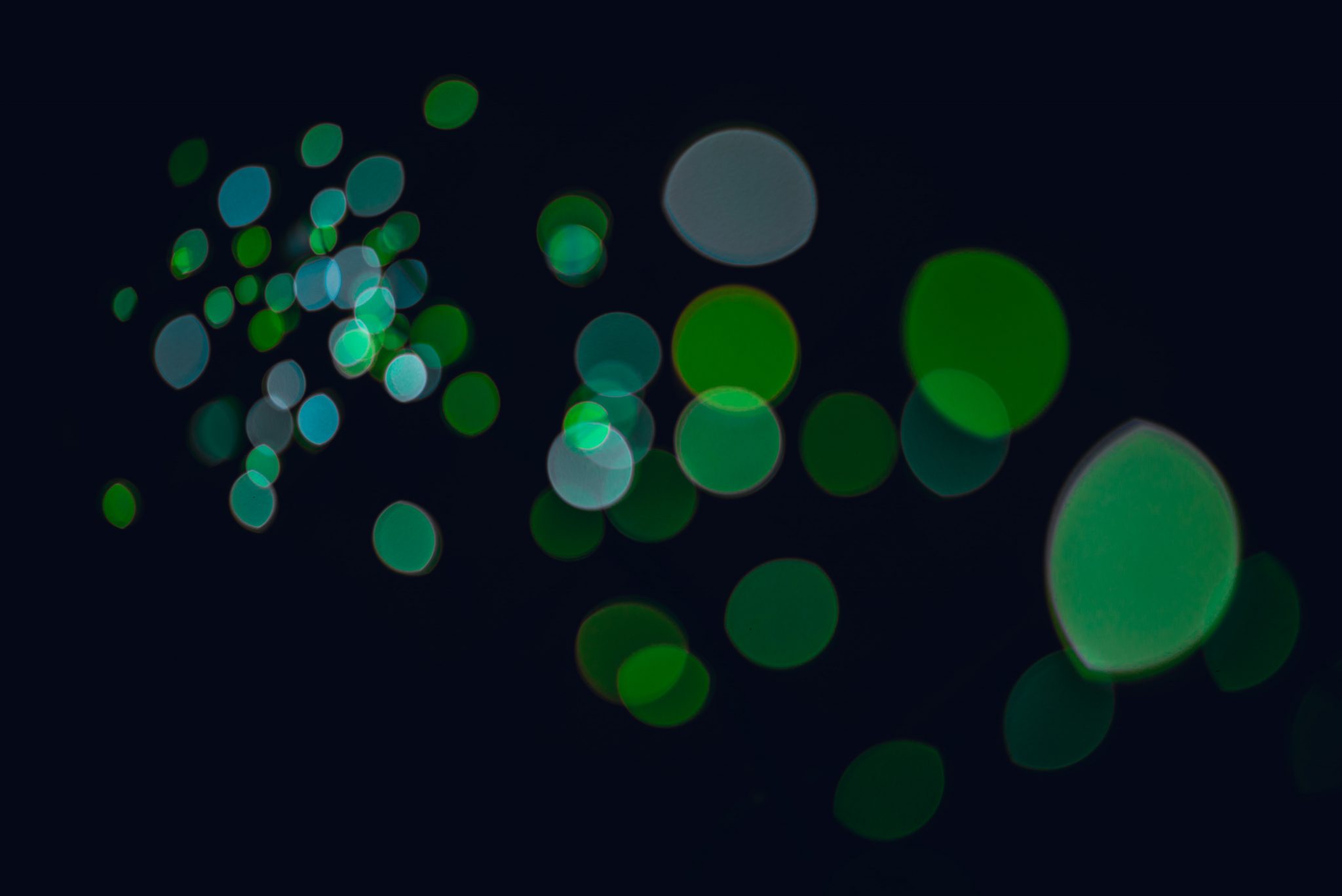 Abstract Green Image