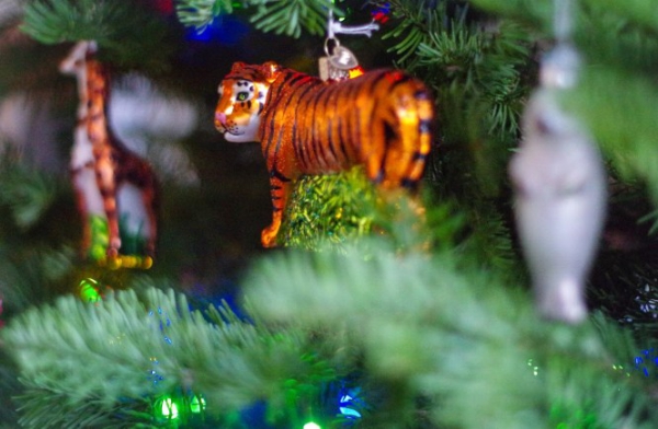 Animal Themed Christmas Tree