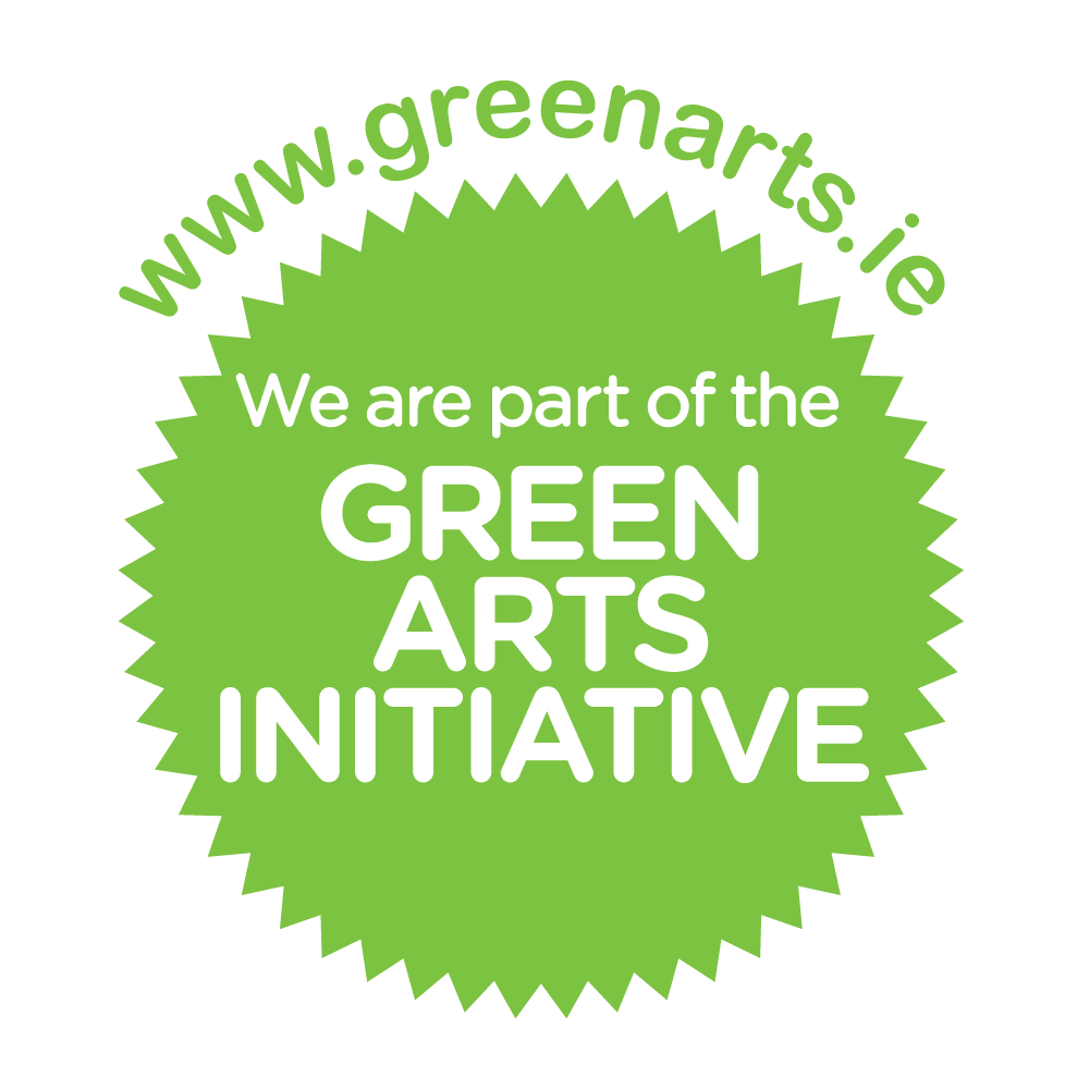 We are part of the Green Arts Initiative