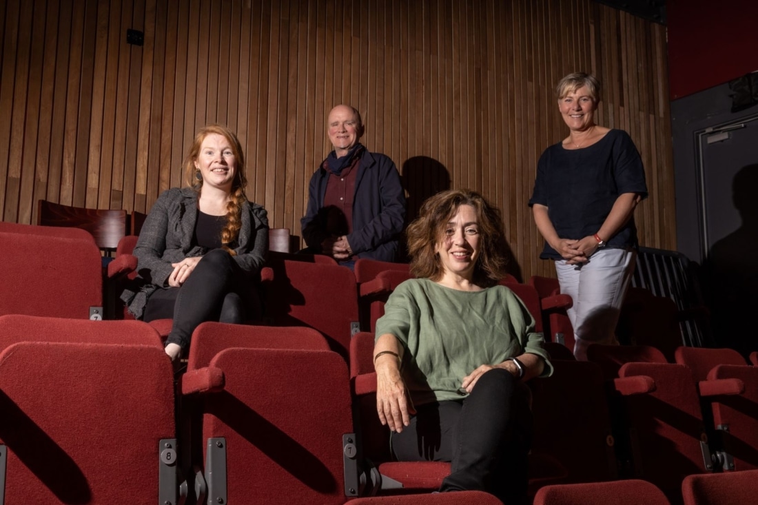 Greening Arts Centres Niamh Ní Chonchubhair (axis), Val Ballance (arts Council), Gaii Founder And Project Leader Catriona Fallon And Anna Walsh (theatre Forum) Low Res (3)